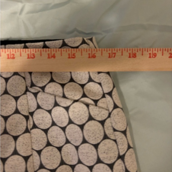 J. Crew Black and White Geometric Mini Skirt - Picture 4 of 8